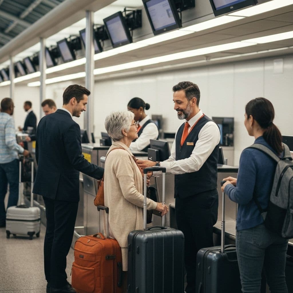 Airport baggage assistance